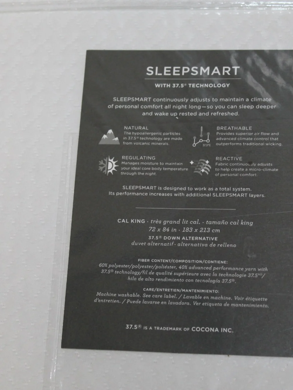 Pottrey Barn.  Sleepsmart Waterproof Mattress Pad. Cal King.